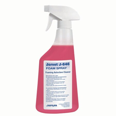 Jorgensen Laboratories Foaming Autoclave Cleaner, 22 oz, Pump Spray J0646