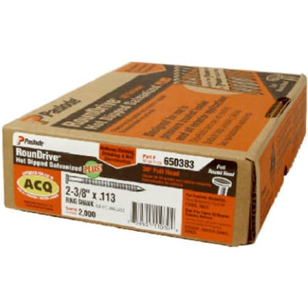 Paslode 650387 Framing Nail 3 x 0.131 in., 2000PK 796526