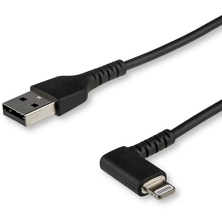 Startech.Com 6ft USB A to Lightning Cable Right Angle RUSBLTMM2MBR