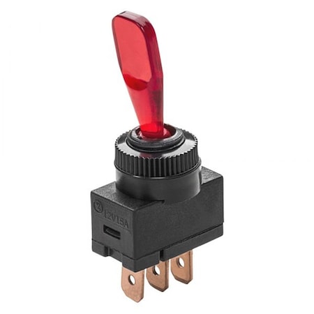 Whitecap Illuminated Toggle Switch WHCS-8085C