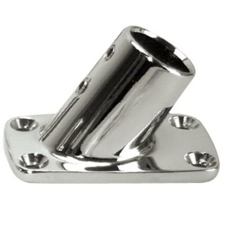 Newalthlete S1465C 0.87 in. 60 deg Chrome Plated Zamac Rectangle Base NE3023420