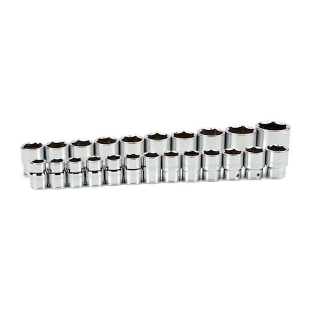Tekton 3/4 Inch Drive 6-Point Socket Set, 23-Piece 19-50 mm SHD93014
