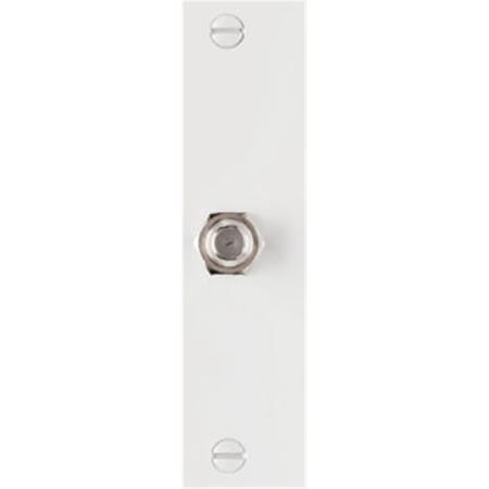 Nextgen TPCATVWCC12 Wall Plate, 1 Gang, White NE698542