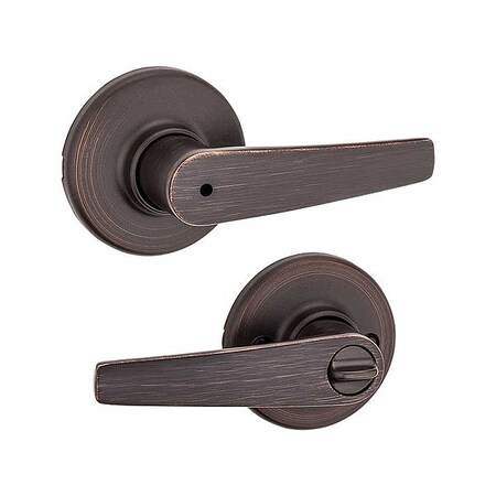 Kwikset Door Lever Lockset, 1 3/8-1 3/4" Thick 300DL-11P-6AL-RCS