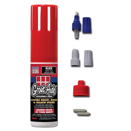 Grout-Aide 4 oz Squeeze Action Applicator Bottle, Caramel, 6PK 5856