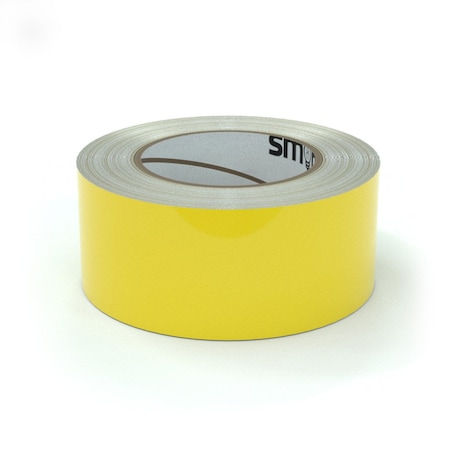 Smart Stripe Carpet Tape, Vinyl film, 2 in W., 75 ft L., 4 mil Thickness SCT201