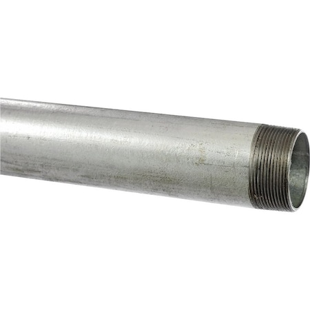 Kloeckner Metals Pipe, 38 in, 10 ft L, Threaded .375X10G