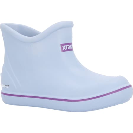 Xtratuf Youth Ankle Boot, Plain Toe Toe, 5 in Height, Sky Blue, 12 XKTF202C