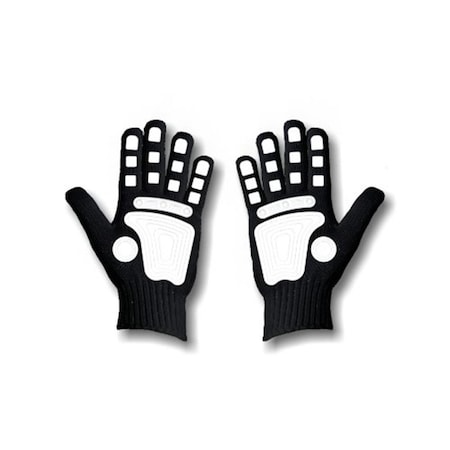 Fan Hands Clap-Enhancing Gloves  Black - Small-Medium 999660