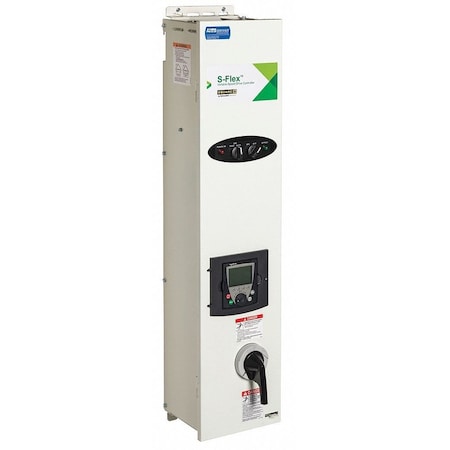Square D S-FLEX 212 VFD: 20 HP, NEMA 1, 460V, BYPASS, B07 - LINE CONTACTOR, D07 - LCD TEXT KEYPAD SFD212KG4YB07D07