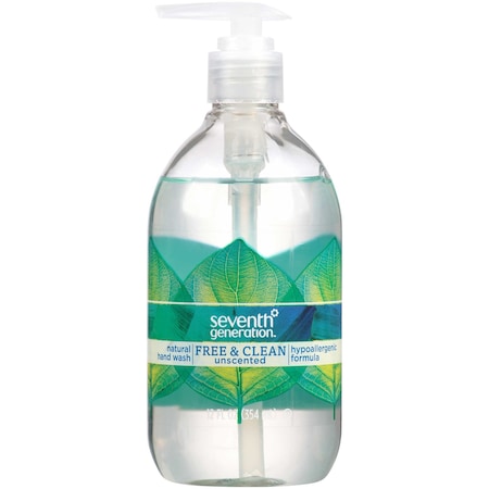Seventh Generation Free and Clean Hand Washing Cleaner, 354 mL, 8PK 22930