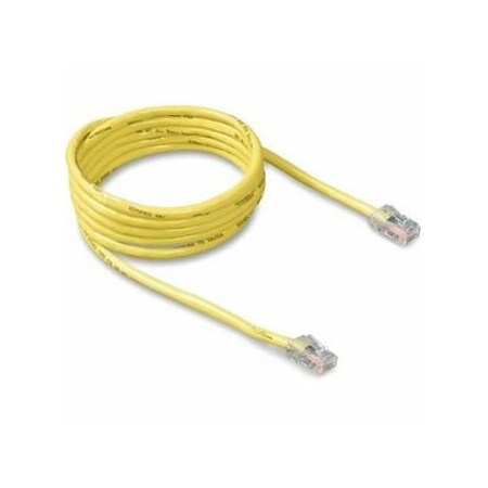 Belkin 3 Feet Yellow Cat5E Crimp Patch Cable A3L781-03-Ylw A3L781-03-YLW