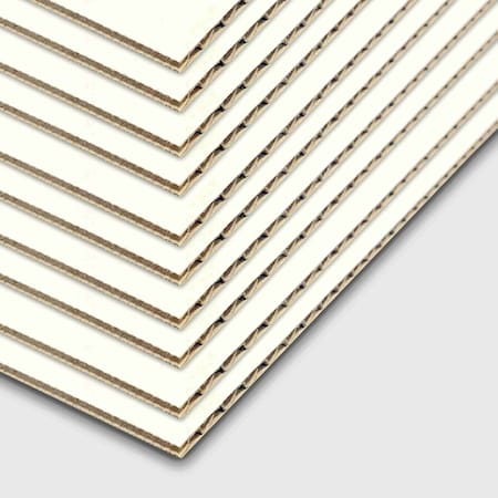 Flipside 20 x 30 White Corrugated Project Sheet, 10PK 32300-10
