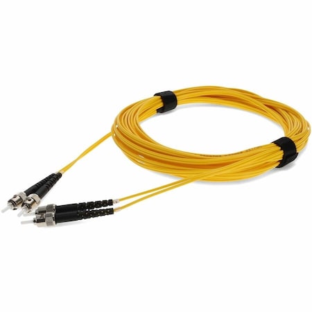 Add-On Addon 10M St (Male) To St (Male) Yellow Os2 Duplex Fiber Ofnr ADD-ST-ST-10M9SMF-TAA