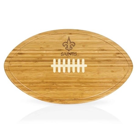 Picnic Time Family Of Brands NFL New Orleans Saints - Kickoff Football Cutting Board & Serving Tray 908-00-505-203-2