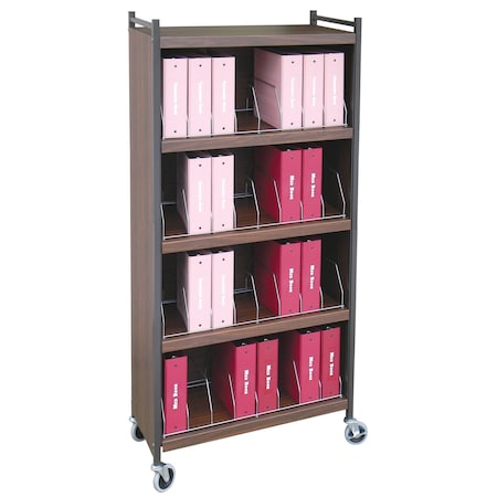 Omnimed Closed Chart Rack Holds X-Large Binders, 32 Binder Capacity 261526-WG