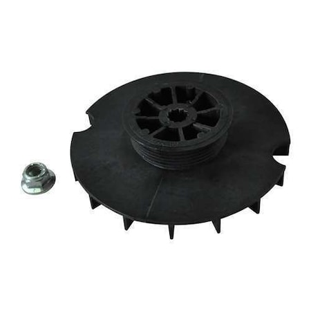 Ge GE 1/3 Hp Motor Pulley & Nut, WH03X32218 WH03X32218