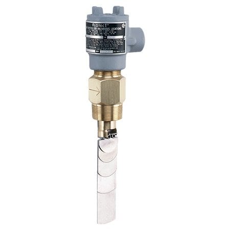 Dwyer Instruments Liquid Flow Switch, SPDT, 125/250VAC V4-2-U