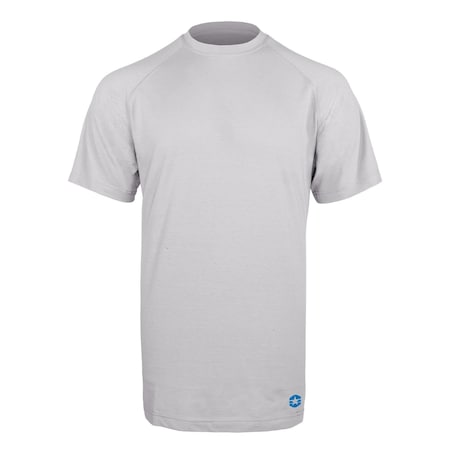 Propper Flame-Resistant Base Layer Short Sleeve T-Shirt, Ash, XS F5392