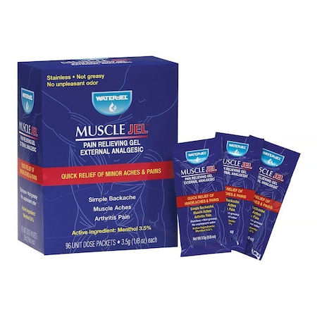 Muscle Jel Menthol Topical Pain Relief, 96PK MJ1152.00.000