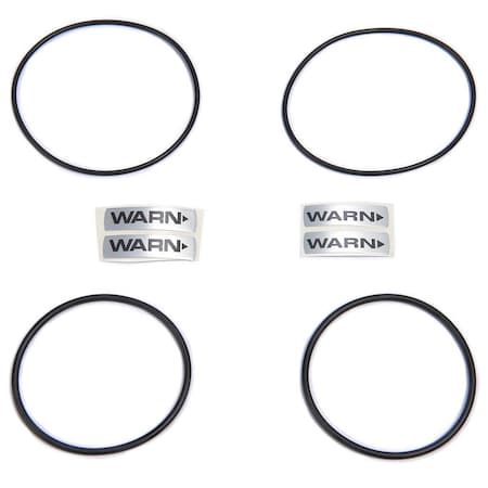 Warn Locking Hub Service Kit Services Standard Hub Part No. 29070; 29071; With Snap Rings; Gasket 39128