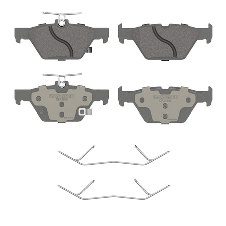 Wagner Brake OEX Rear Disc Brake Pad Set Premium Ceramic,  OEX1808