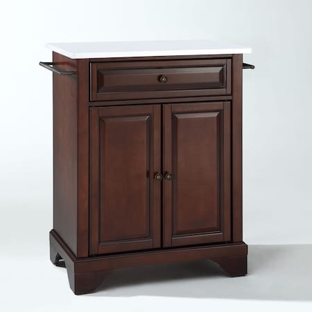 Crosley Lafayette Stone Top Portable Kitchen Island/Cart KF30020BMA