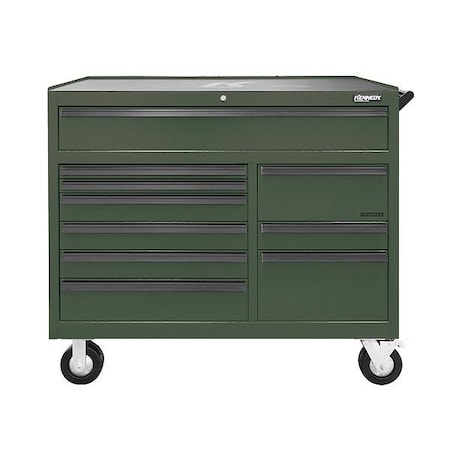 Kennedy Roller Cabinet, 48 1/2" W, 43 1/4" H, Green 4910MPVG