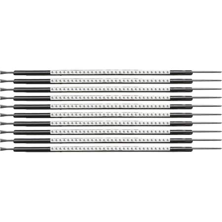 Brady ClipSleeve Wire Markers Size 05 Nylon 22 AWG - 20 AWG, 6 Pack of 300 Each, 300PK SCN05-6