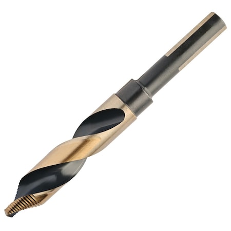 Knkut 4 Piece Step Point 1/2 In. Reduced Shank Drill Bit Set 9/16 - 5/8 - 3/4 - 1 In. 4KK12SP