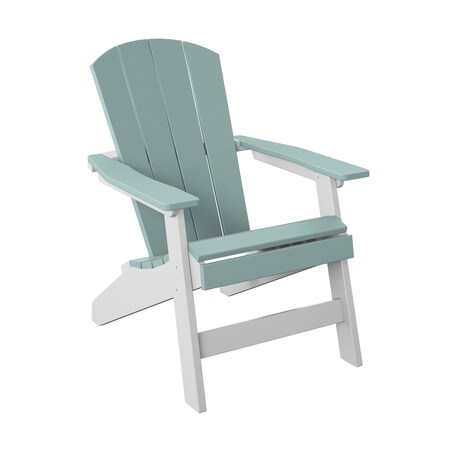 Polybird STATIONARY ADIRONDACK.     SAGE AND WHITE POLYBIRD P1
