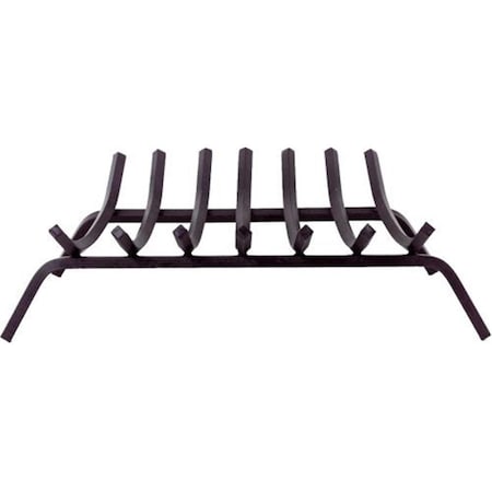 Dagan 0.75 in. Square Steel 6 Bar Grate, Black 8927-6