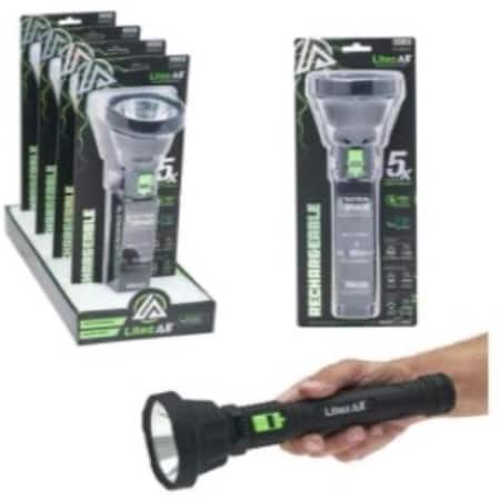 Interstate Batteries 7 oz 1000 Max Lumens Light-Emitting Diode Flashlight LIG5054
