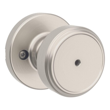 Kwikset Residential Door Knobs Privacy Reversible Satin Nickel 300MNKRDT-15