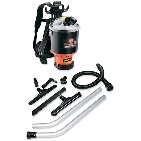 Hoover HOOVER 6.4 qt. 120V, 1000W Backpack Vacuum Cleaner C2401