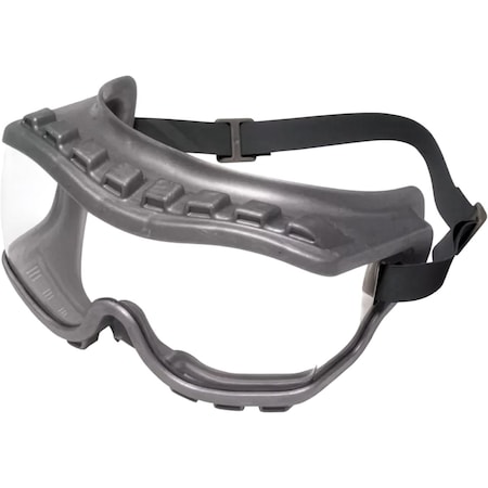Uvex Indirect Vent Over-The-Glass Goggles with Gray Body and Clear Lens with Fog-Resistant Coating S3810