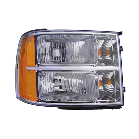 Sherman Parts Right Headlamp Assembly with Composite for 1500 2007-2013 GMC Sierra REGGM438-B001R