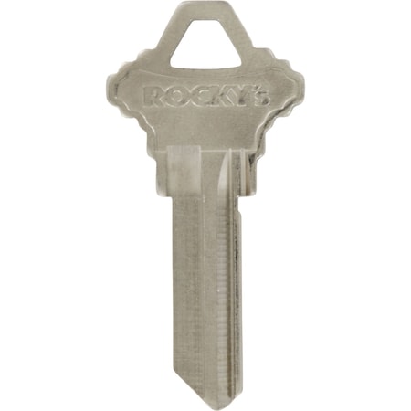 Hillman Traditional Silver House Key Blank SC1 Single For Schlage Locks 86371