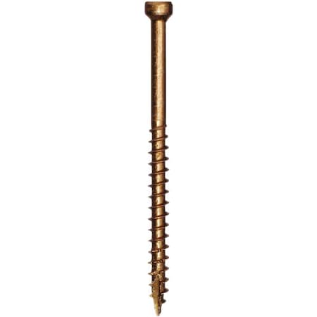 Grk Fasteners GRK No, 8 x 2-1/2'' Star Drive Steel Trim Screw, 3500 Ct. 15730
