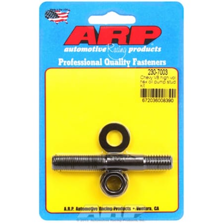 Arp 2307003 Chevy V8 High Volume Hex Oil Pump Stud Kit A14-2307003
