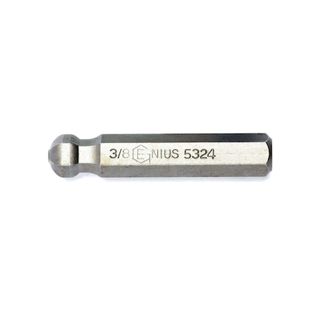 Genius Tools 3/8in Hex Shank, 3/8in Wobble Hex Bit 56mmL 5324