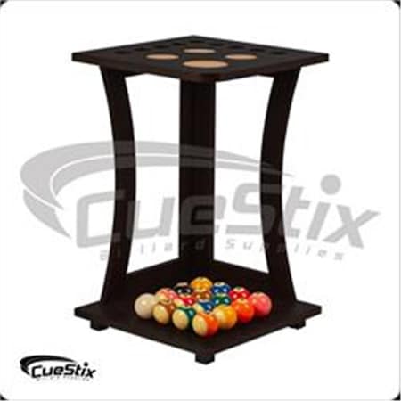 Billiards Accessories FRD9 MIDNIGHT 9 in. Floor Cue Rack - Midnight FRD9 MIDNIGHT