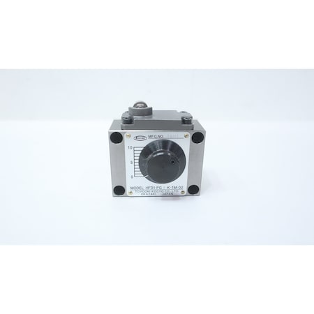 Toyooki HYDRAULIC FLOW CONTROL VALVE HFD1-PG