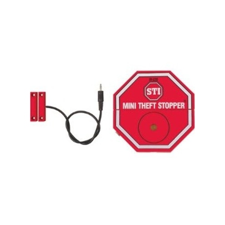 Safety Technology International Protective Cabinet, ABS, Surface Mount, 3 1/2 in W x 3 1/2 in H x 1 in D, Red STI-6254