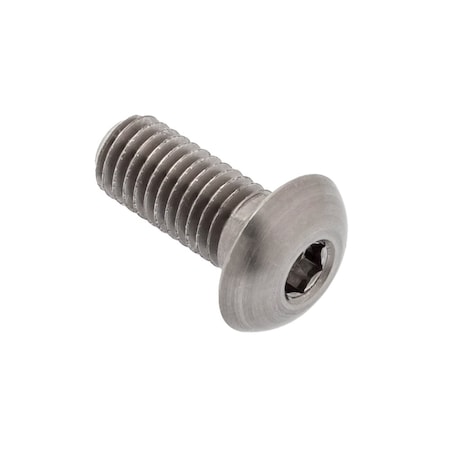 Zoro Select #8-40 Socket Head Cap Screw, Button, Plain 18-8 Stainless Steel, 3/8 in Length ZBC176UNS