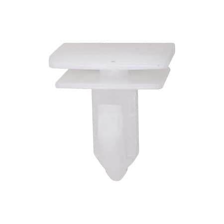 Auveco Ford Moulding Clip, White Nylon, 10PK 22154