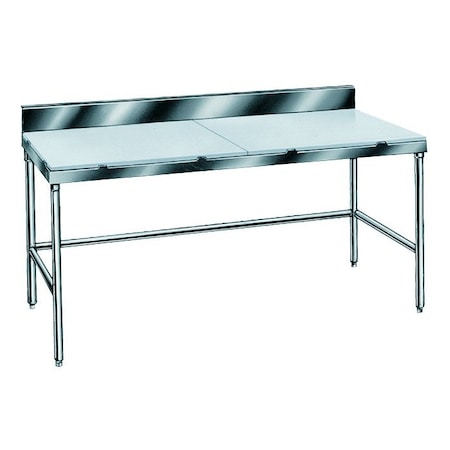 Advance Tabco Poly-Top Work Table 84 in.W x 24 in.D 5/8 in. thick Poly-Vance top TSPS-247