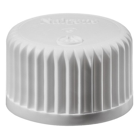 Nalgene Closure, White, 22 mm Dia, PK2000 362150-1200