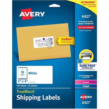 Avery Shipping Labels, PK250 06427