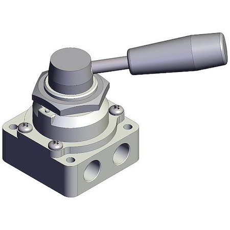 Smc Hand Valve, VH, Two-Position, 90 mm VH212-F02